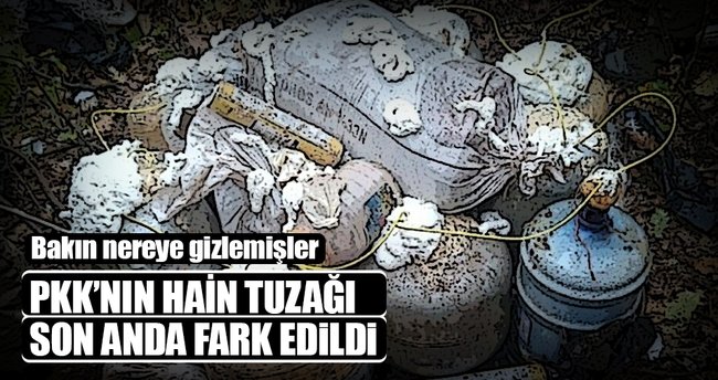Bingöl'de 1 ton patlayıcı bulundu