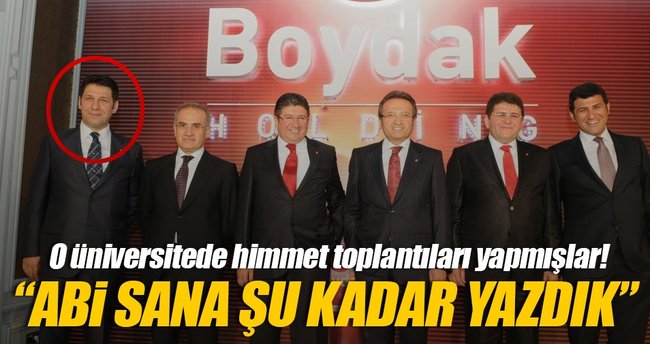 FETÖ, Melikşah Üniversitesinde himmet toplamış