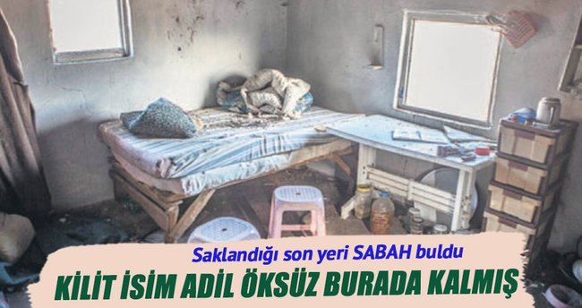 İşte Öksüz’ün son durağı