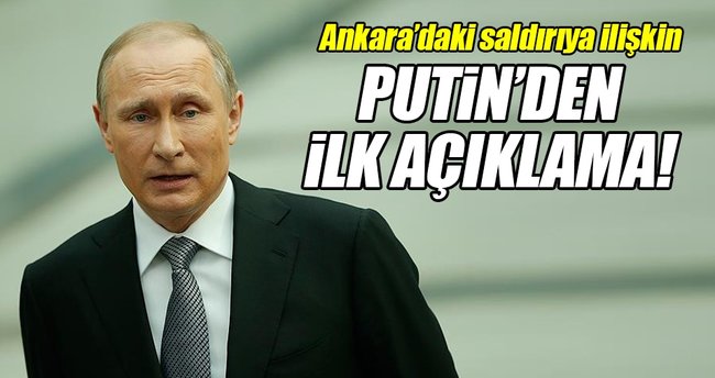 Rusya Büyükelçisi'ne saldırıya ilişkin Putin'den ilk açıklama!