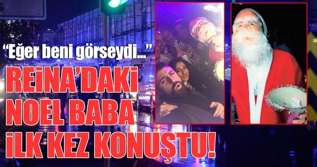 Reina'daki noel baba ilk kez konuştu