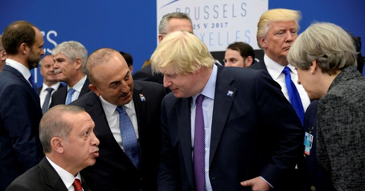 Trump, Erdoğan ile May'in sohbetine kulak kabarttı