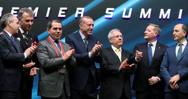 Cumhurbaşkanı Erdoğan, Özbek ve Yıldırım'ı bir araya getirdi