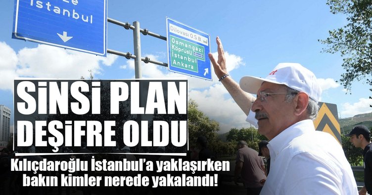 Sinsi plan deşifre oldu