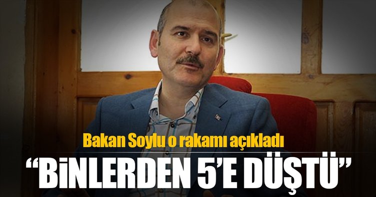 Bakan Soylu: Türkiye'de sadece 5 kişi terör örgütüne katıldı