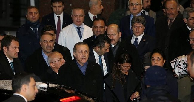 Cumhurbaşkanı Erdoğan'dan, Kahraman'a ziyaret!