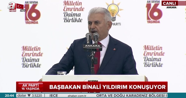 Başbakan Binali Yıldırım`dan flaş mesajlar!