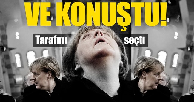 Merkel'den Hollanda faşizmine destek!