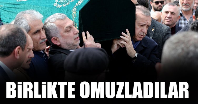 Cumhurbaşkanı Erdoğan, Abdurrahman Külünk'ün cenaze törenine katıldı