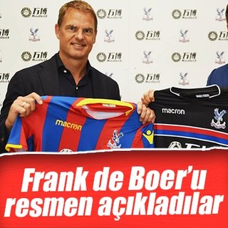 Frank de Boer, Crystal Palace ile anlaştı