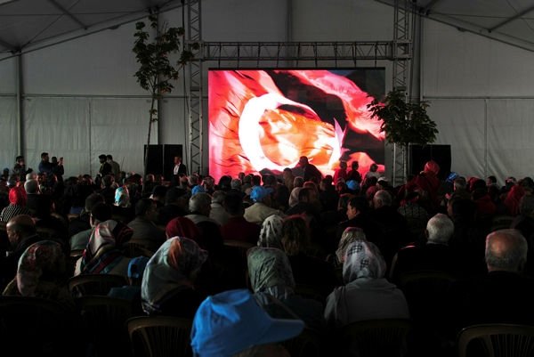 İşte tarihi kongreden görüntüler!