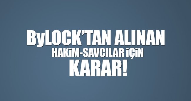 ByLock'tan alınan ByLock savcısı tutuklandı!