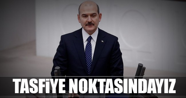 İçişleri Bakanı Süleyman Soylu: Tasfiye noktasındayız