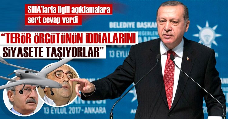 Cumhurbaşkanı Erdoğan'dan SİHA açıklaması
