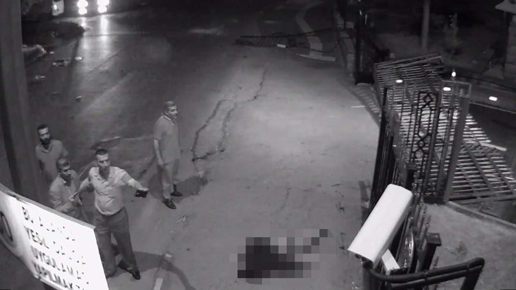 Şehit vatandaşların cenazelerini kaldırıma bıraktılar