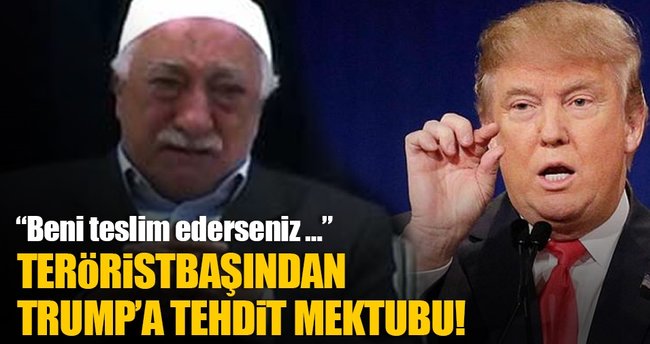 Teröristbaşından Trump'a tehdit mektubu