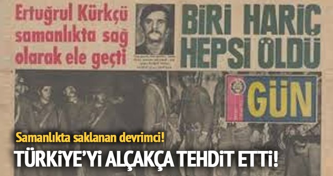 Ertuğrul Kürkçü'den küstah tehdit!