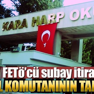 Kara Harp Okulu’na okul komutanının talimatıyla girdim
