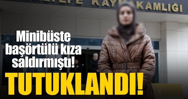Minibüste darp iddiası: Mahkemeye sevkedilen kadın tutuklandı