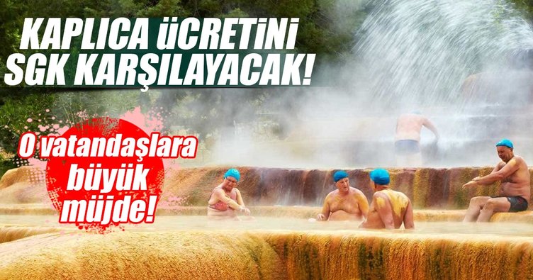 İşsiz hastanın kaplıca tedavi parası da devletten