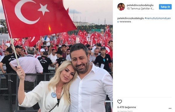 Ünlüler 15 Temmuz Şehitler Köprüsü'ne akın etti