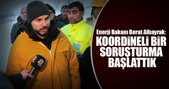 Enerji Bakanı Berat Albayrak'tan elektrik kesintileriyle ilgili açıklama