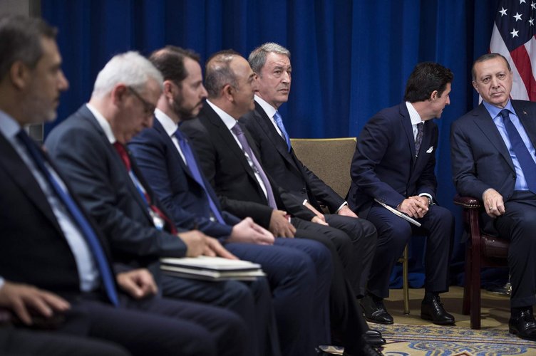 Cumhurbaşkanı Erdoğan New York'ta Trump ile görüştü