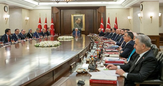 Bakanlar Kurulu toplantısı sona erdi