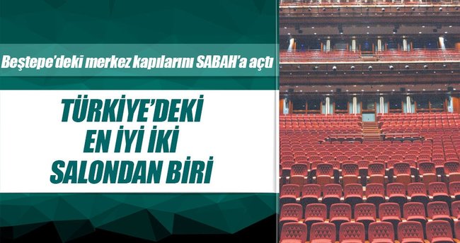 Bu millete bu salon yakışır!