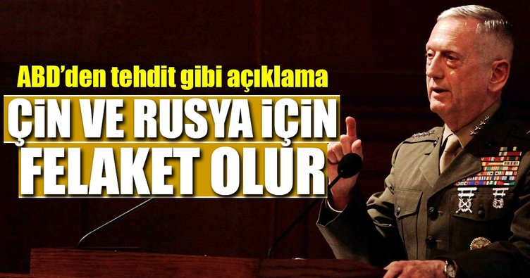 ABD'den tehdit gibi açıklama