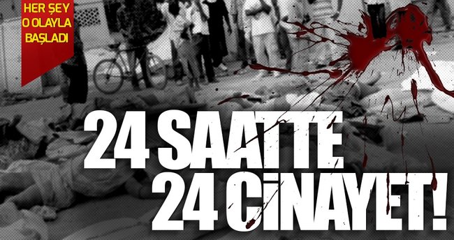 Brezilya'da 24 saatte 24 cinayet şoku!