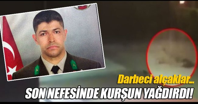 Ömer Halisdemir'e son nefesinde kurşun sıktılar