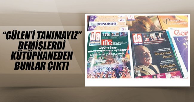“Gülen’i tanımayız” diyen üniversitenin kütüphanesi