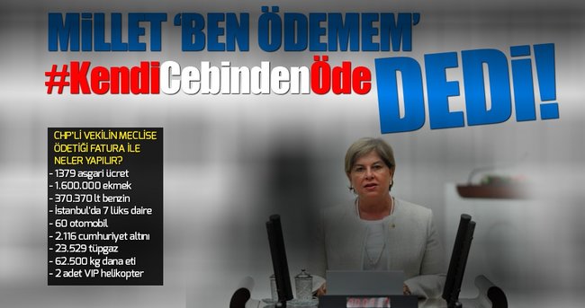 milyonluk fatura krizinde yeni detay ilk 5 sira chp li vekillere ait