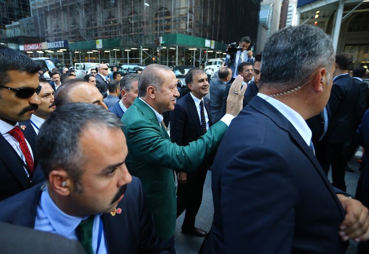 ABD'de Cumhurbaşkanı Erdoğan'a sevgi seli!