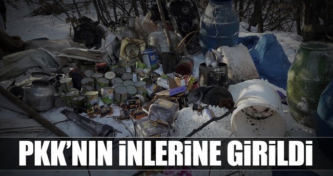 Bayrak Operasyonu’yla PKK’nın inlerine girildi