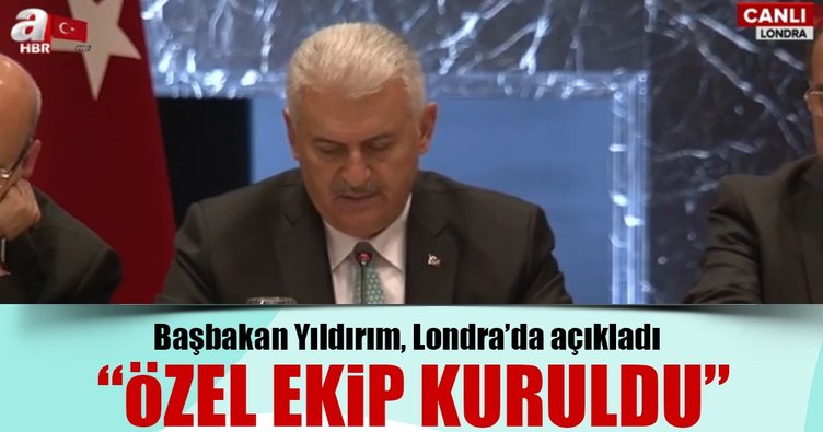 Başbakan Binali Yıldırım, Londra'da yatırımcılarla buluştu