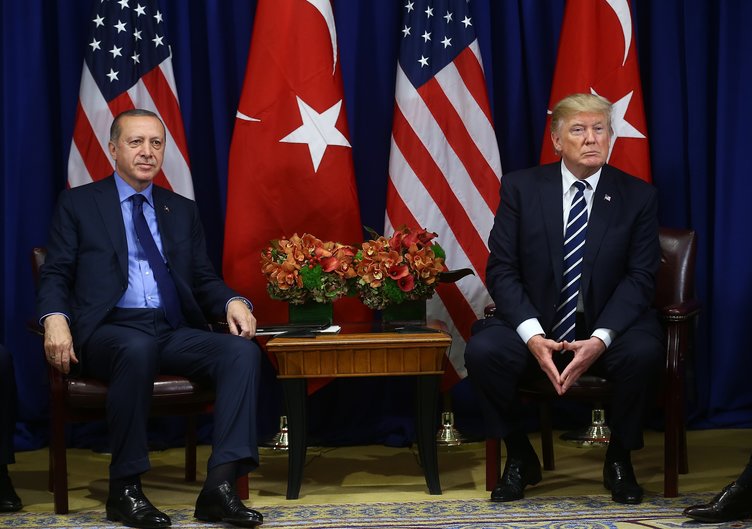 Cumhurbaşkanı Erdoğan New York'ta Trump ile görüştü