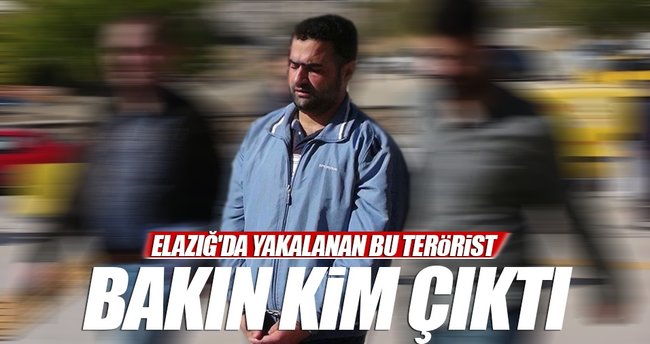 Elazığ'da yakalanan terörist ile ilgili flaş gelişme