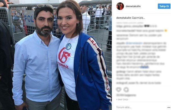 Ünlüler 15 Temmuz Şehitler Köprüsü'ne akın etti