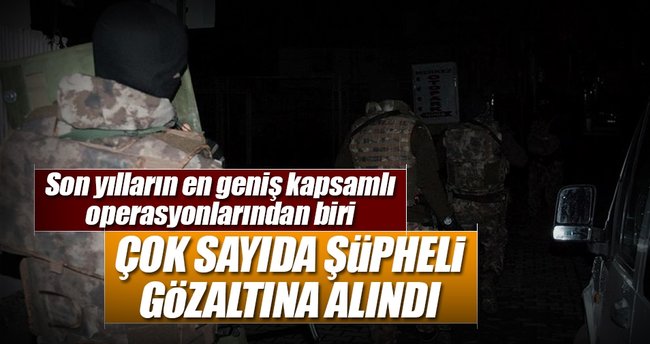 İstanbul'da büyük uyuşturucu operasyonu