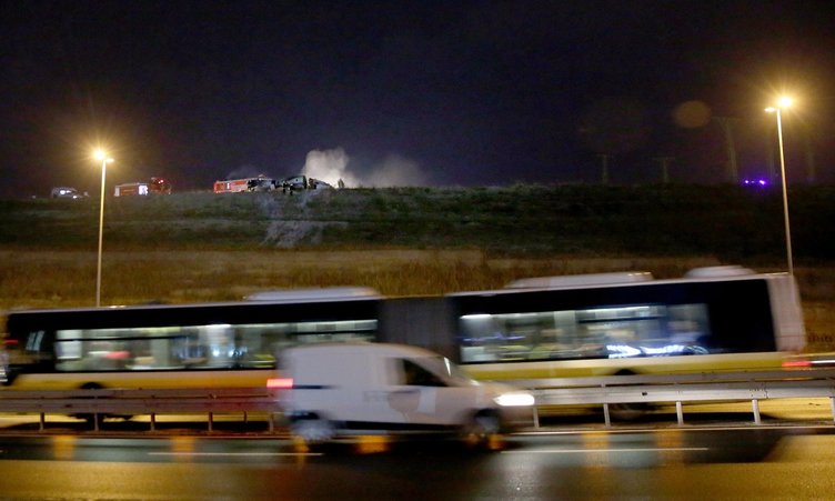 Atatürk Havalimanı’nda özel jet düştü!