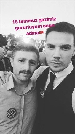 Ünlüler 15 Temmuz Şehitler Köprüsü'ne akın etti