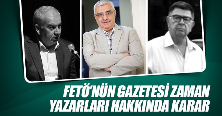 Mahkemeden Türköne, Bulaç ve Alpay'ın tutukluluk haline devam kararı