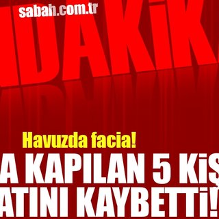 Havuzda facia!