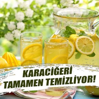 Karaciğeri tamamen temizliyor!