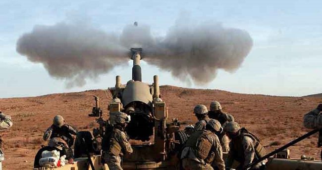 Fırat Kalkanı'nda son dakika: DEAŞ hedefleri ateş altına alındı