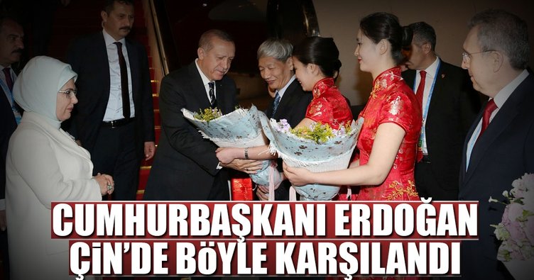 Cumhurbaşkanı Erdoğan Çin'de