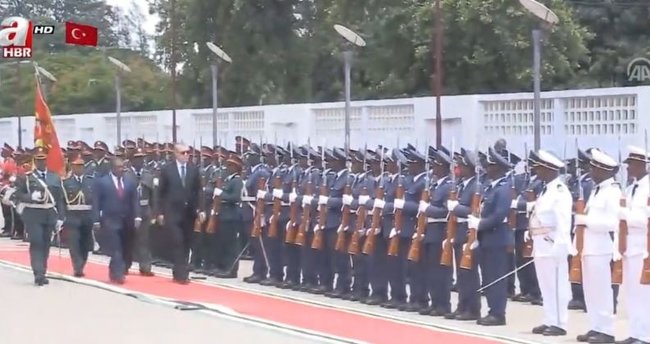 Cumhurbaşkanı Erdoğan Madagaskar’da