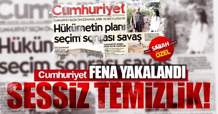 Cumhuriyet’te sessiz sedasız terör temizliği!
